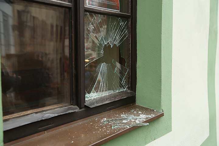 A2B Glass are able to board up broken windows while they are being repaired in South Woodford.